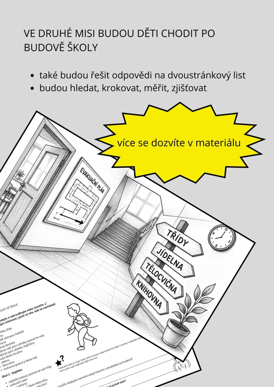 BOZP, ŠKOLNÍ ŘÁD - MISE NA ZAČÁTEK ŠKOLNÍHO ROKU - 1. TÝDEN – náhled 4