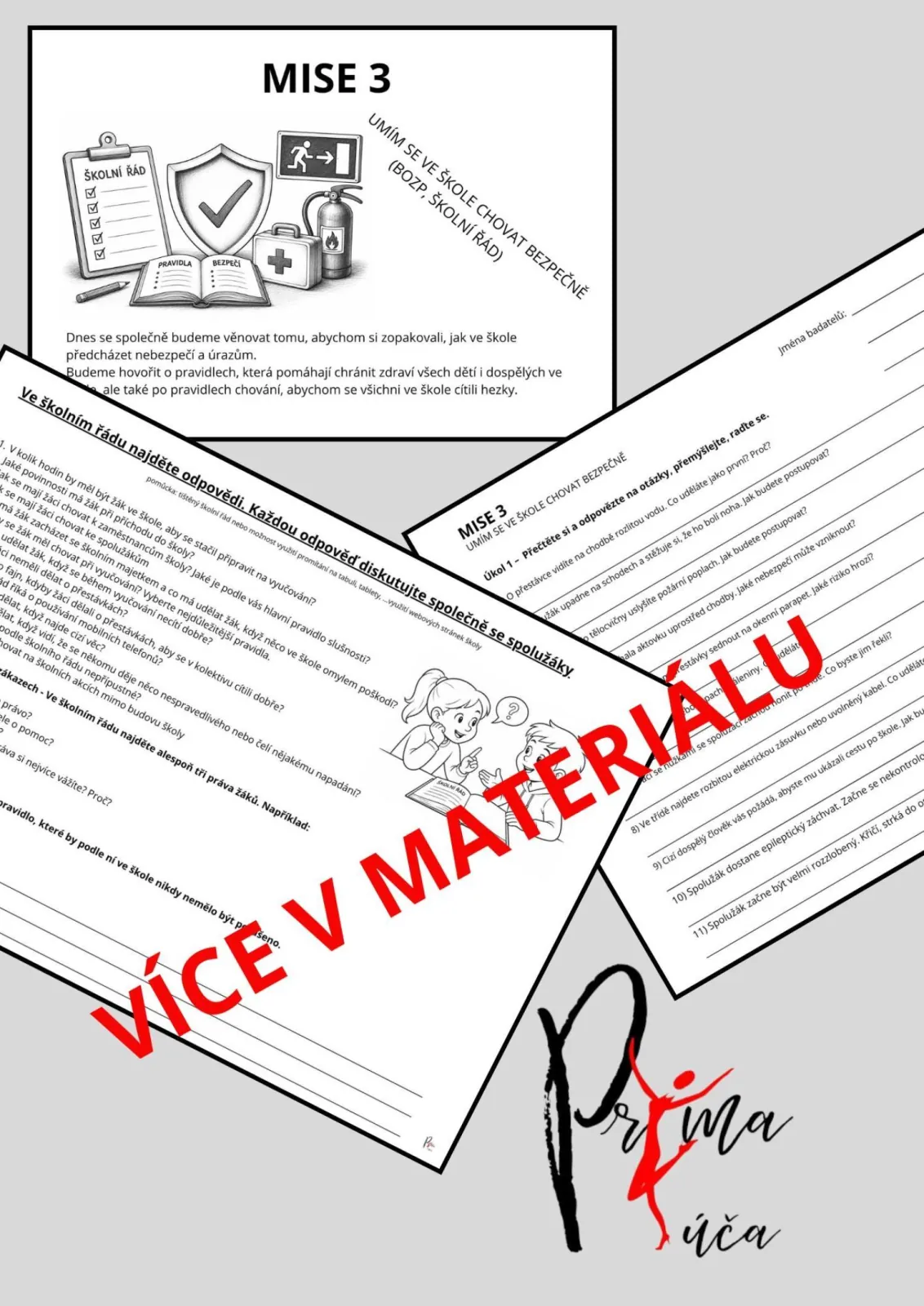 PRVNÍ ŠKOLNÍ TÝDEN - NOVÁ TŘÍDA - METODIKA + MATERIÁLY DO ADAPTAČNÍCH HODIN – náhled 5