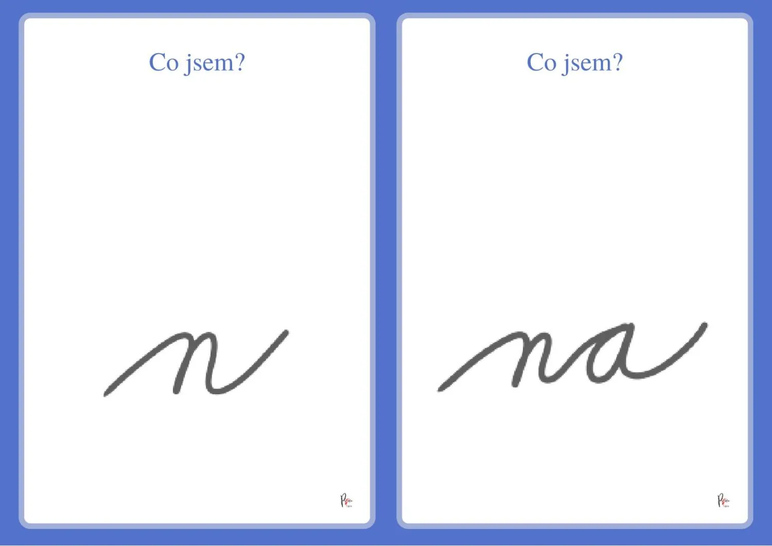 KARTY PSANÉHO PÍSMA – PÍSMENA A SLABIKY S NIMI TVOŘENÉ - J – T - N – náhled 3