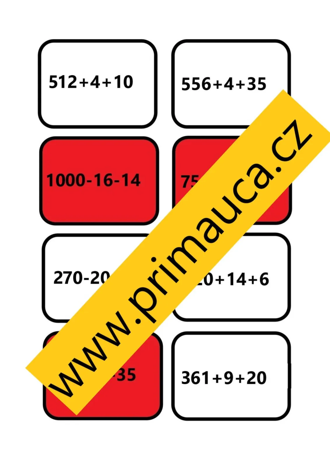 ČLOVĚČE, KDO BUDE PRVNÍ? NUMERACE 0 - 1000 bez přechodu 10 – náhled 4