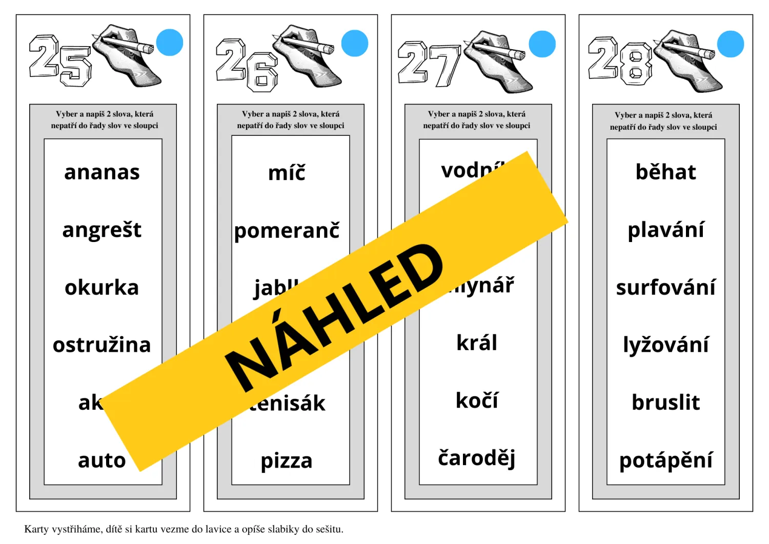 PROCVIČOVÁNÍ UČIVA HROU - CESTA TŘÍ KRÁLŮ - PRO SKUPINKY – náhled 8