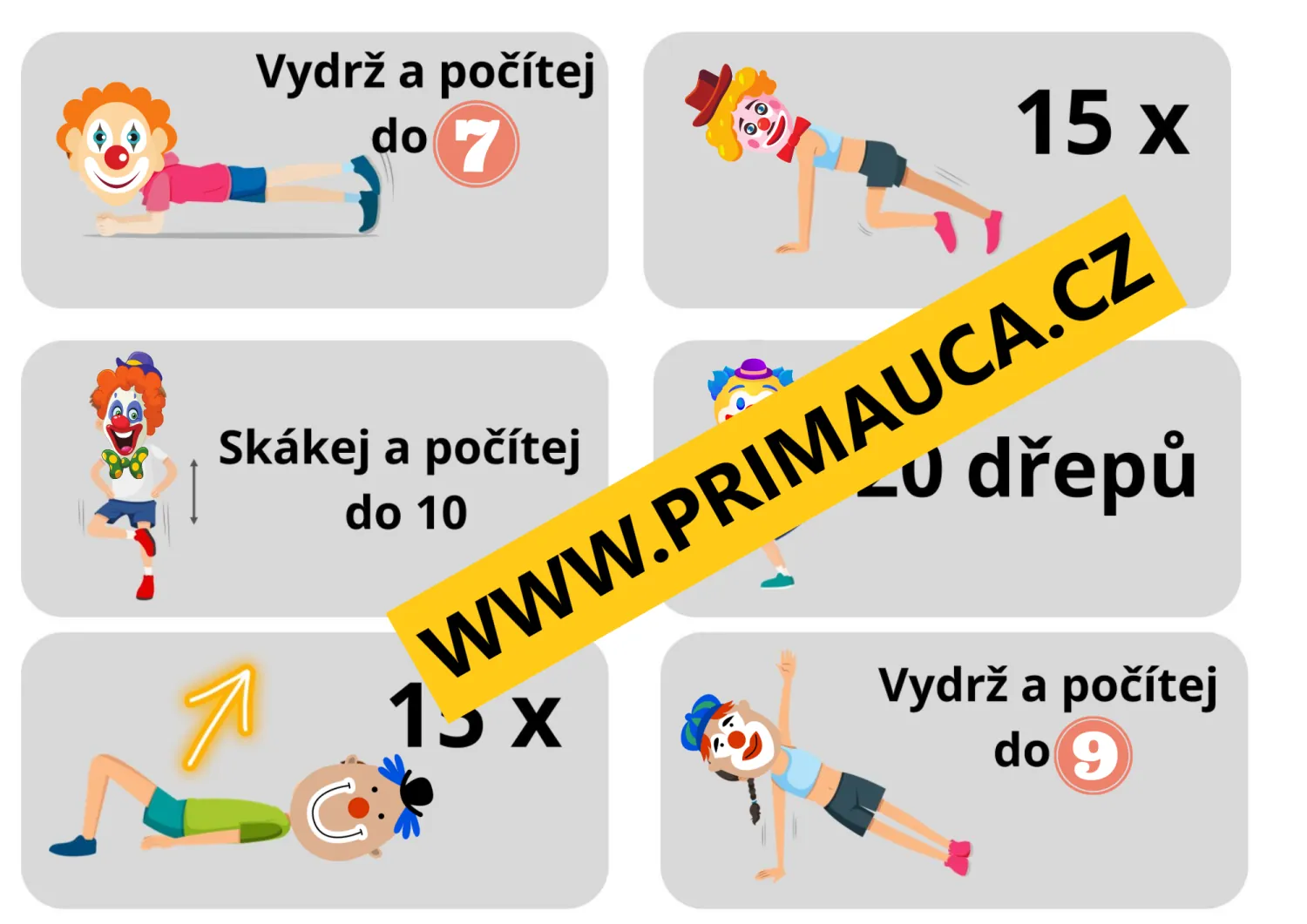 MASOPUST - KARNEVALOVÁ MATEMATIKA - VÝUKOVÁ HRA PRO PRVŇÁČKY – náhled 4