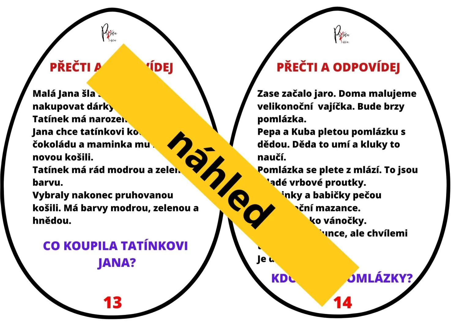 Centra aktivit - MATEMATIKA A ČEŠTINA HROU - práce ve skupinkách – náhled 7
