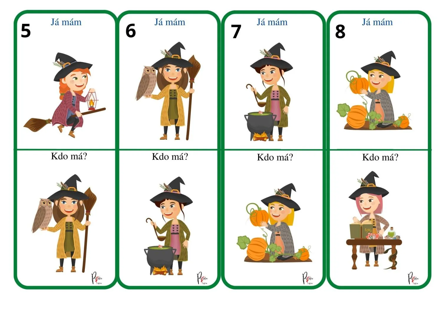 ČARODĚJNICE - PŘÍPRAVA DO HODIN HRAVÉ UČENÍ - PROJEKTOVÝ DEN – náhled 11
