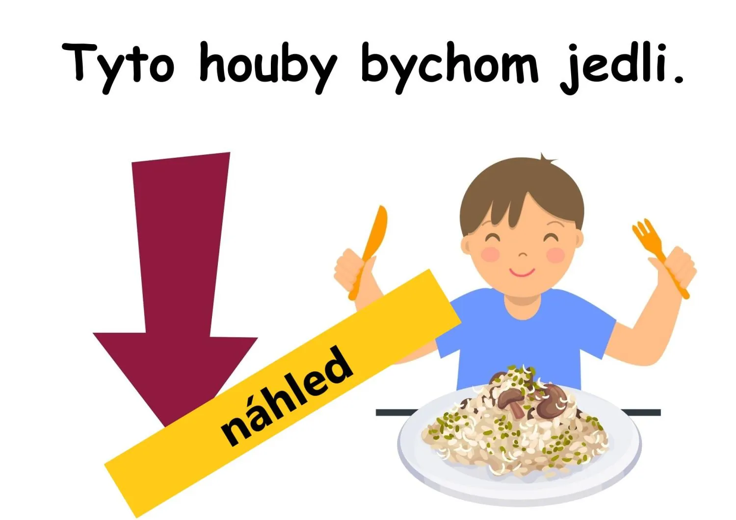 Matematické sčítací pyramidy  do 20 + učíme se poznat HOUBY – náhled 8