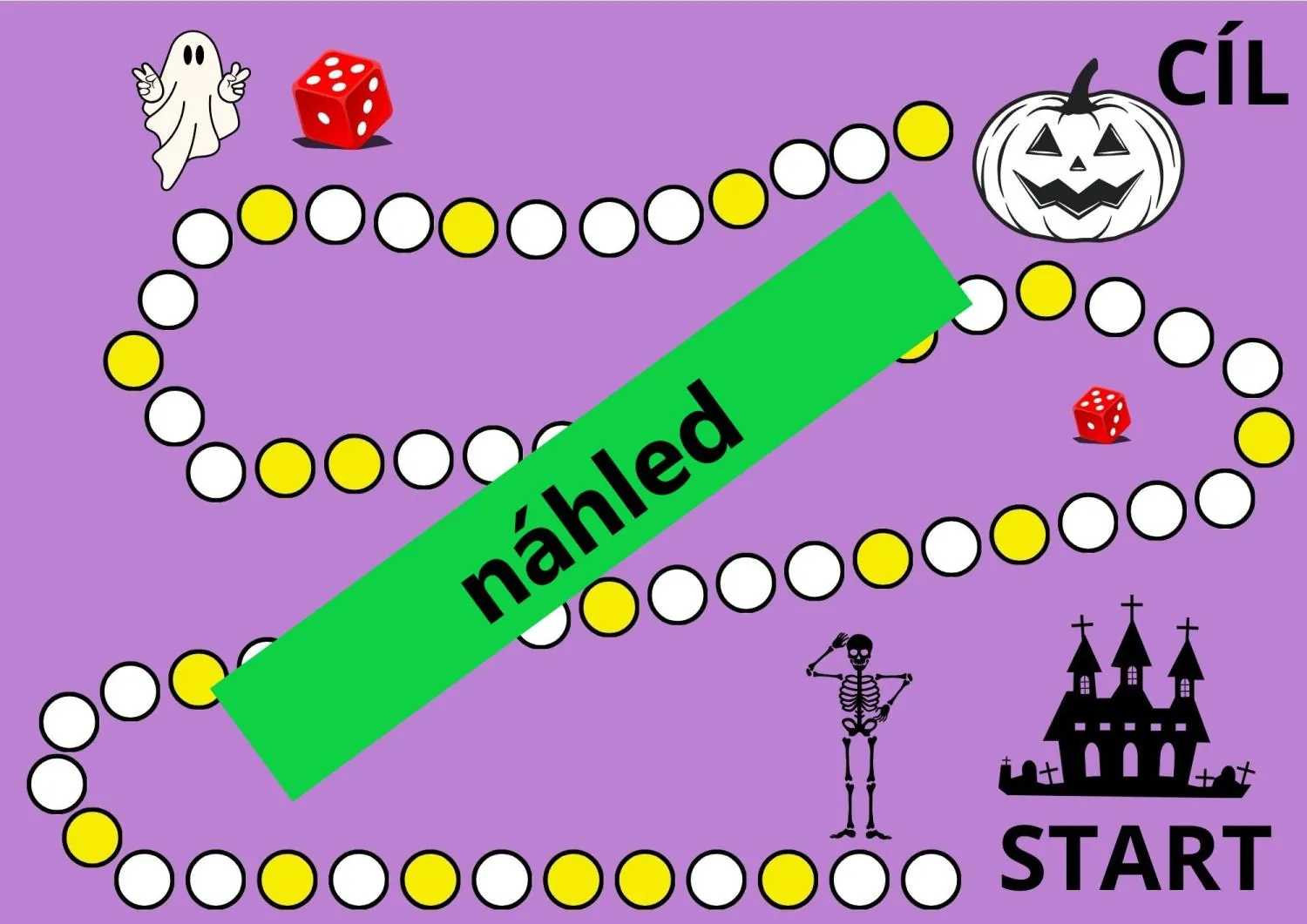PROJEKTOVÝ DEN - na téma HALLOWEEN - spousta her a aktivit – náhled 2