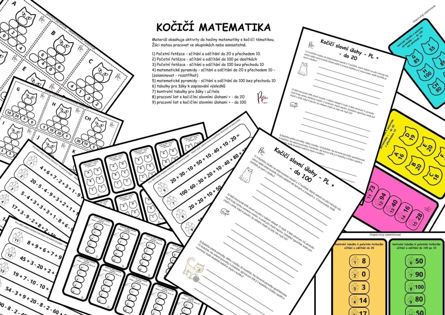 PROJEKTOVÝ DEN - Máme rádi kočky - materiály na celý den – náhled 3