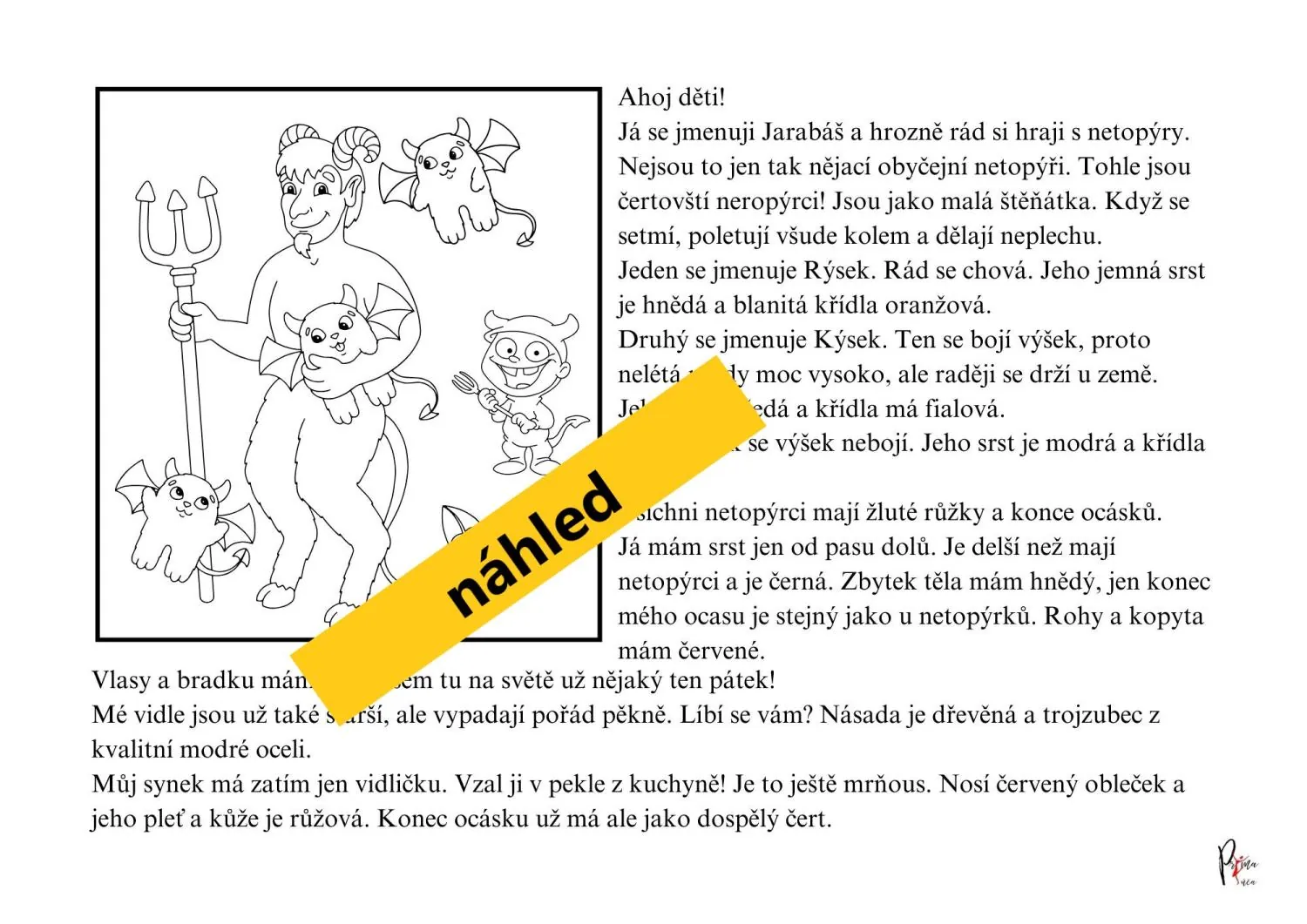 MIKULÁŠ - ČTENÍ S POROZUMĚNÍM S OMALOVÁNKY - Přečti si pozorně a vybarvuj! – náhled 5
