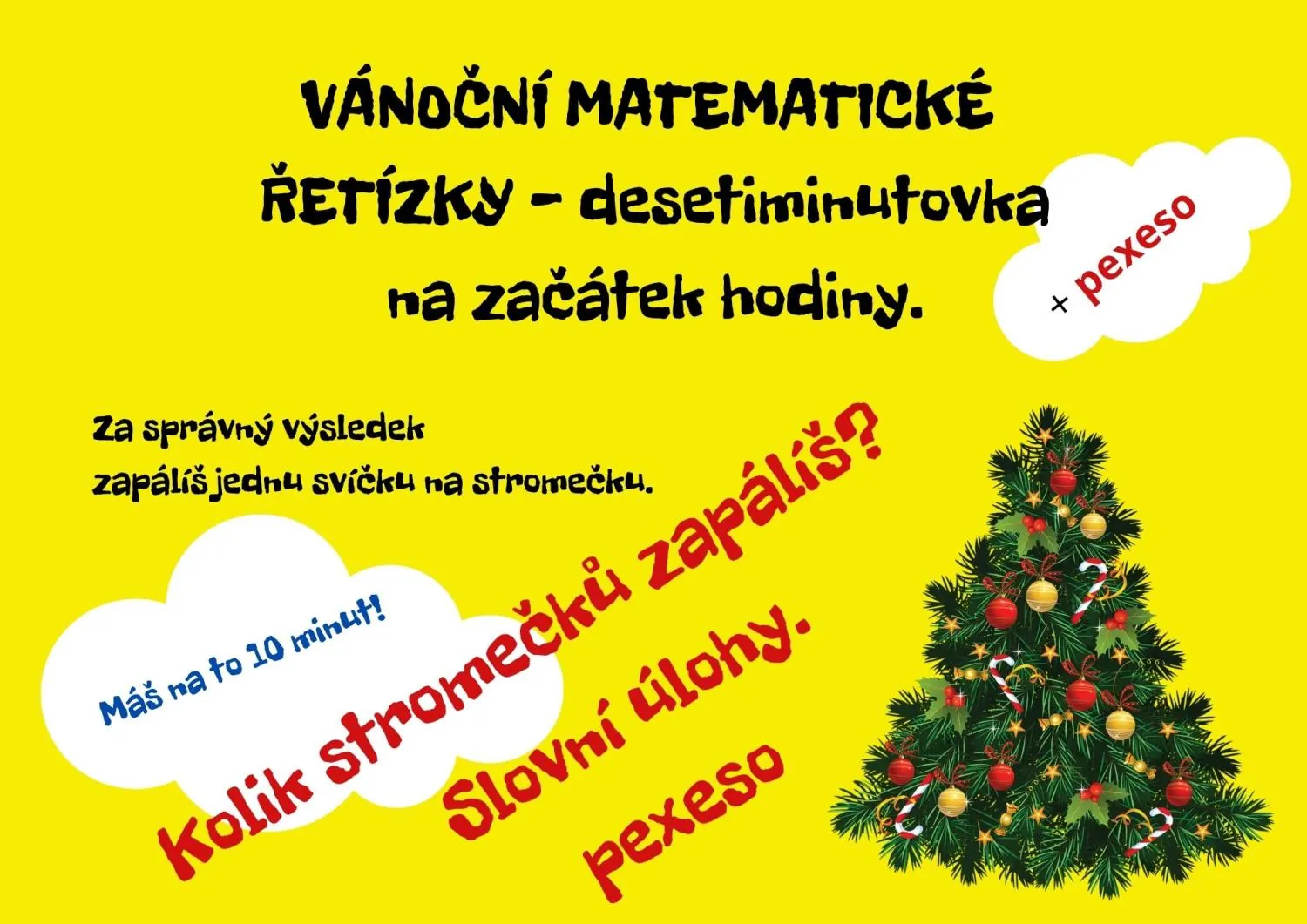 Vánoční matematika - rozcvička na začátek hodiny – náhled 5