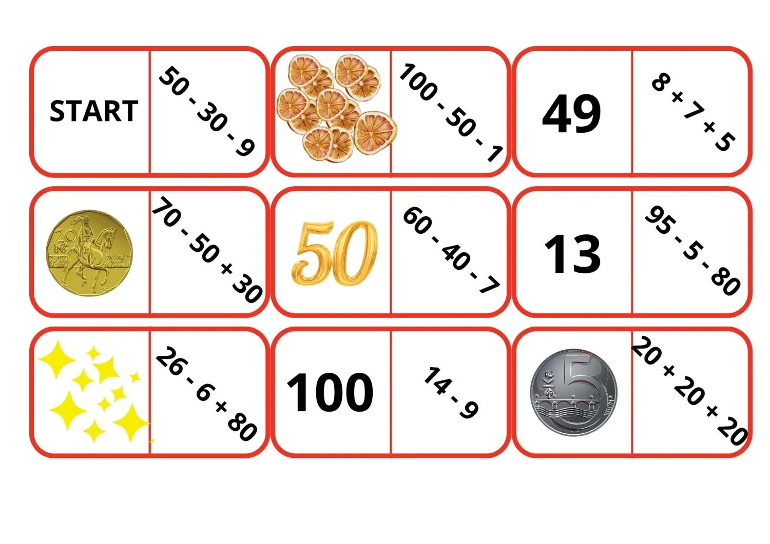 Vánoční matematika - rozcvička na začátek hodiny – náhled 9