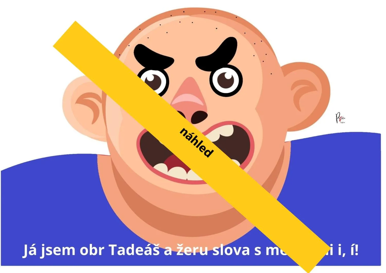 Procvičování psaní i/y po měkkých a tvrdých souhláskách - NAKRMTE OBRY – náhled 10