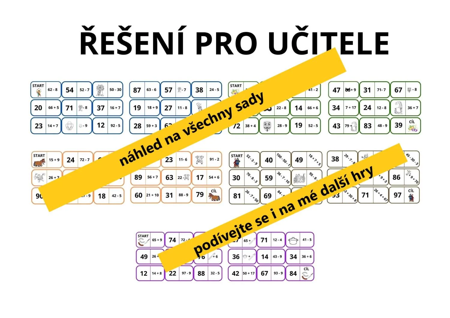 MASOPUST, KARNEVAL - DOMINOVÉ HLAVOLAMY PRO DRUHÁČKY – náhled 3