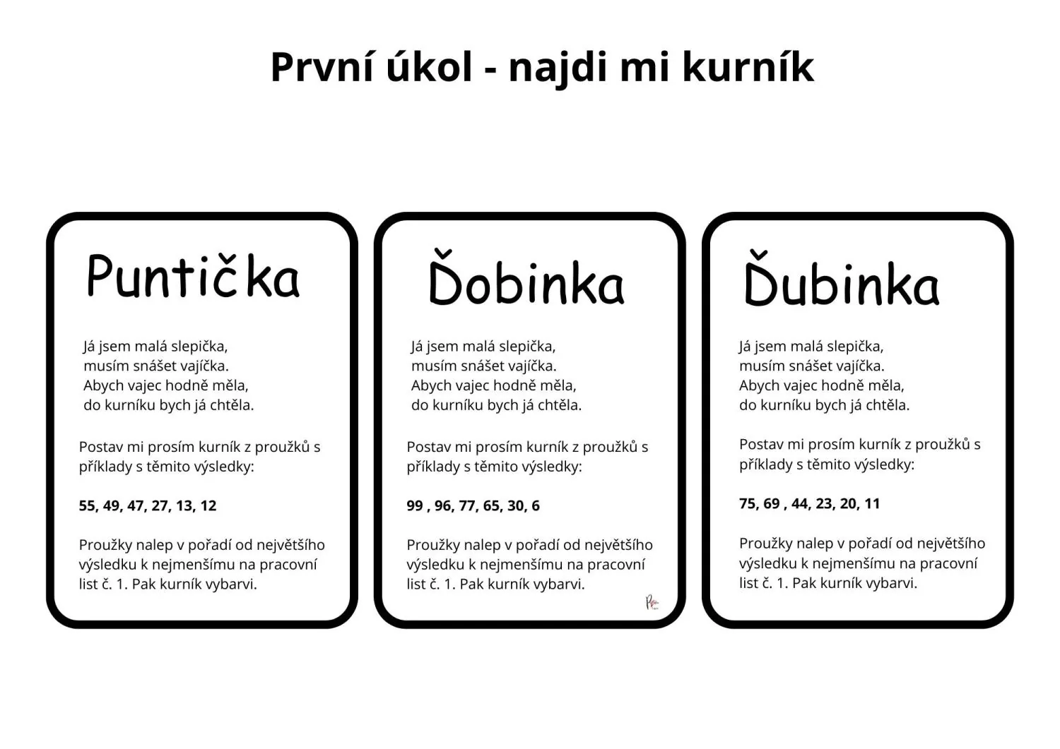 VELIKONOCE - Kolik vajíček snese tvá slepička? PŘÍPRAVA NA CELOU HODINU. – náhled 7