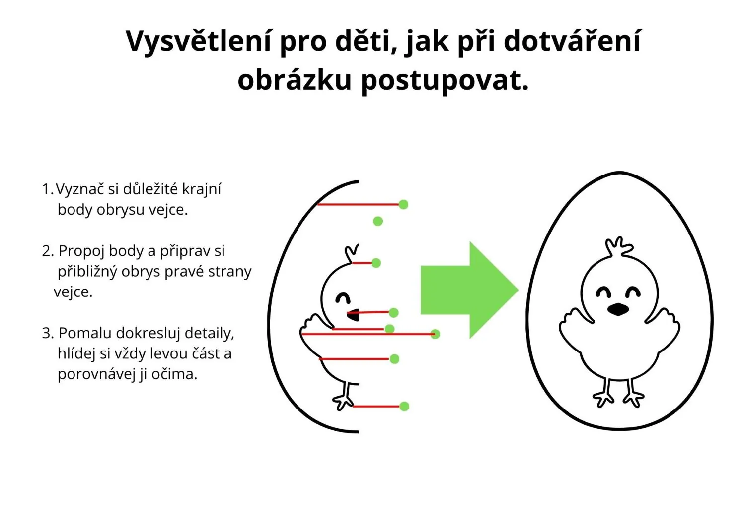 VELIKONOČNÍ VEJCE SE ZVÍŘÁTKY - K DOKRESLENÍ - DALŠÍ Z OBLÍBENÝCH SAD – náhled 4