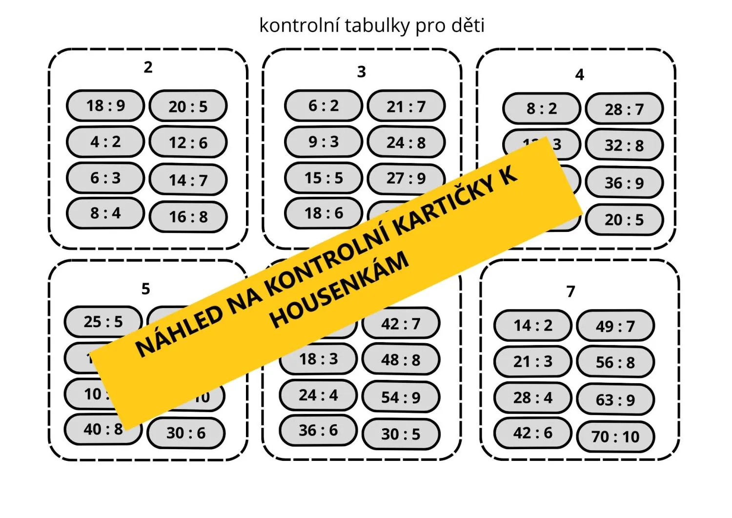 DĚLENÍ HOUSENEK - POHYBOVKA NEBO PRACOVNÍ LISTY DO SKUPINEK – náhled 5