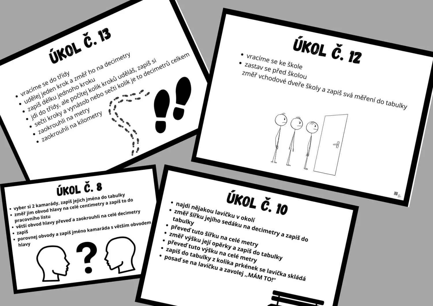 UČENÍ VENKU - 2 - MATEMATIKA - JEDNOTKY DÉLKY, OBVOD - AKTIVNĚ A PRAKTICKÉ TIPY – náhled 3
