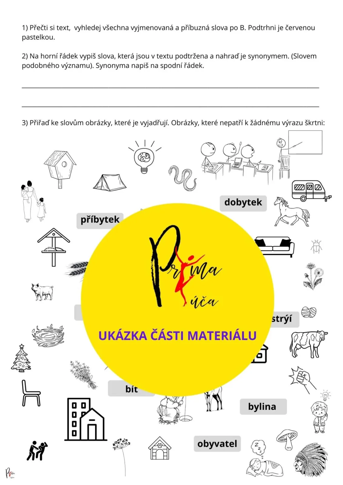 VYJMENOVANÁ SLOVA PO - B - S POHÁDKOU – náhled 5