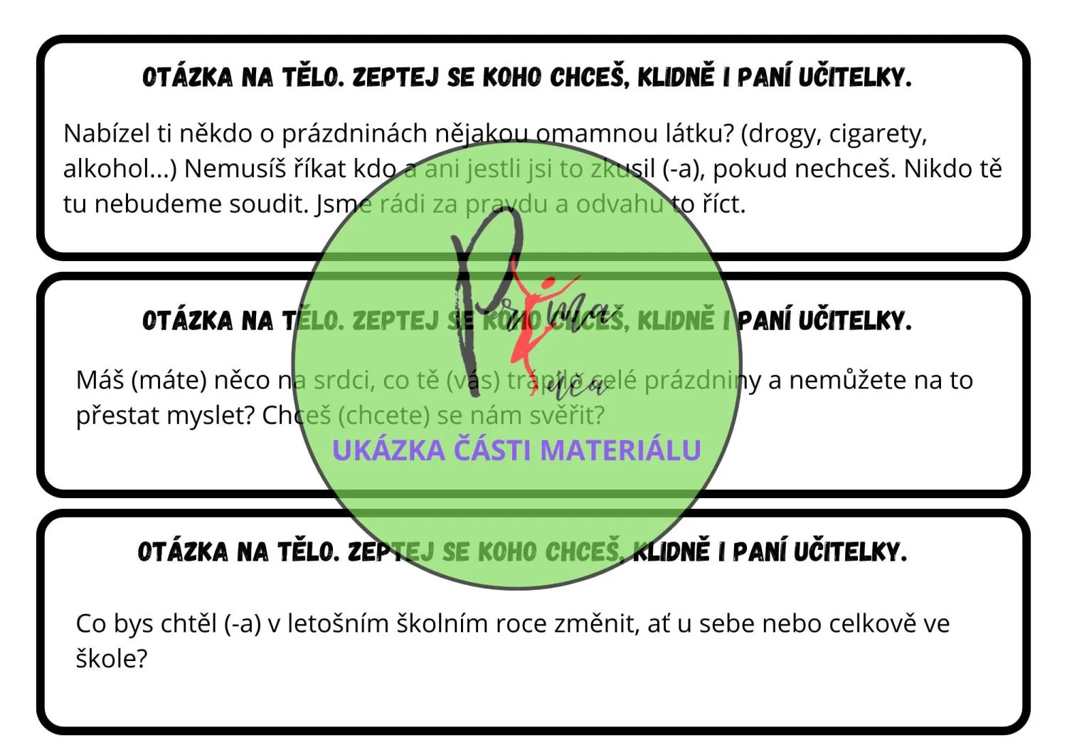 VYPRÁVÍME SI O PRÁZDNINÁCH - komunitní kruh, legrace, pantomima – náhled 4
