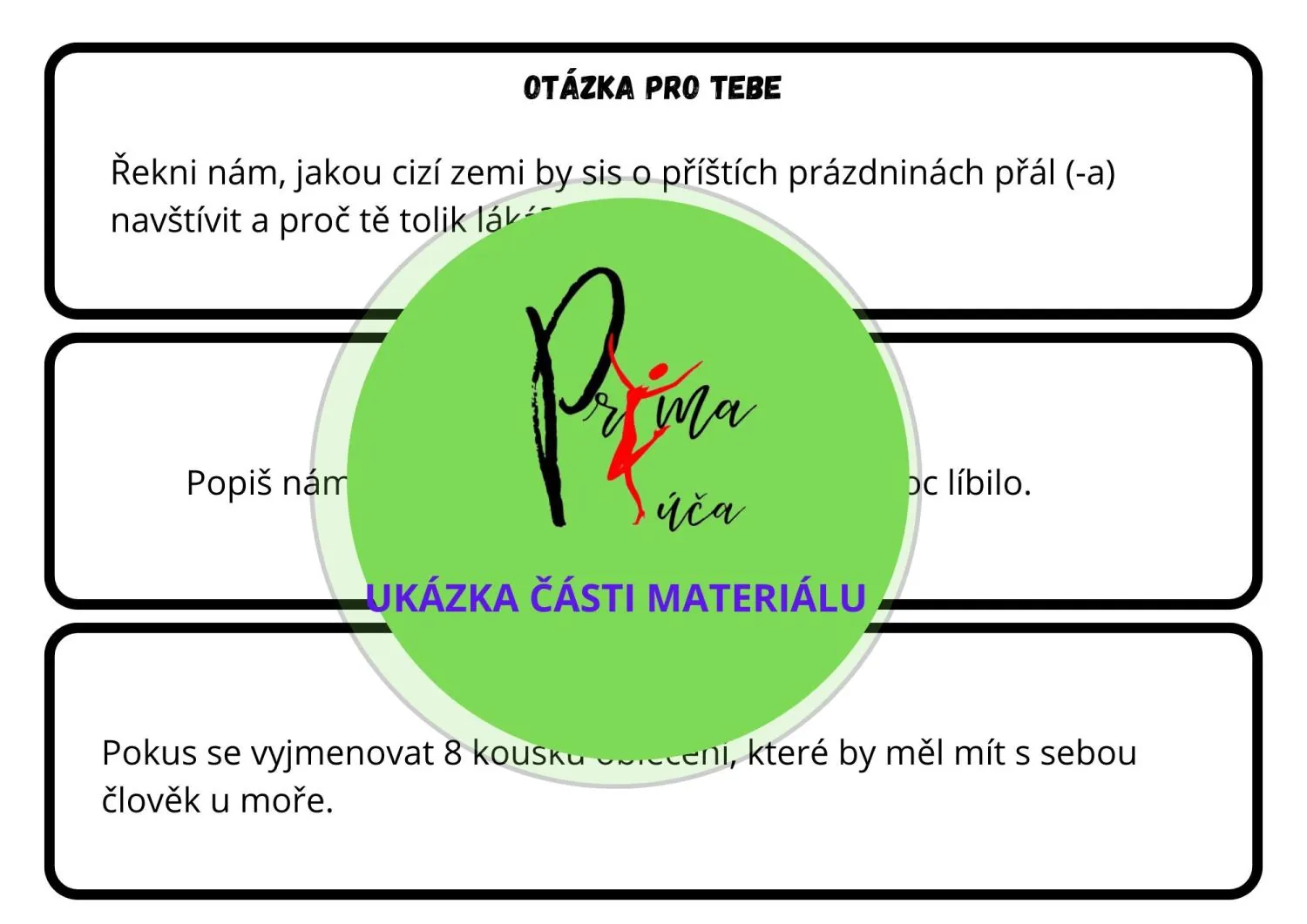 VYPRÁVÍME SI O PRÁZDNINÁCH - komunitní kruh, legrace, pantomima – náhled 10