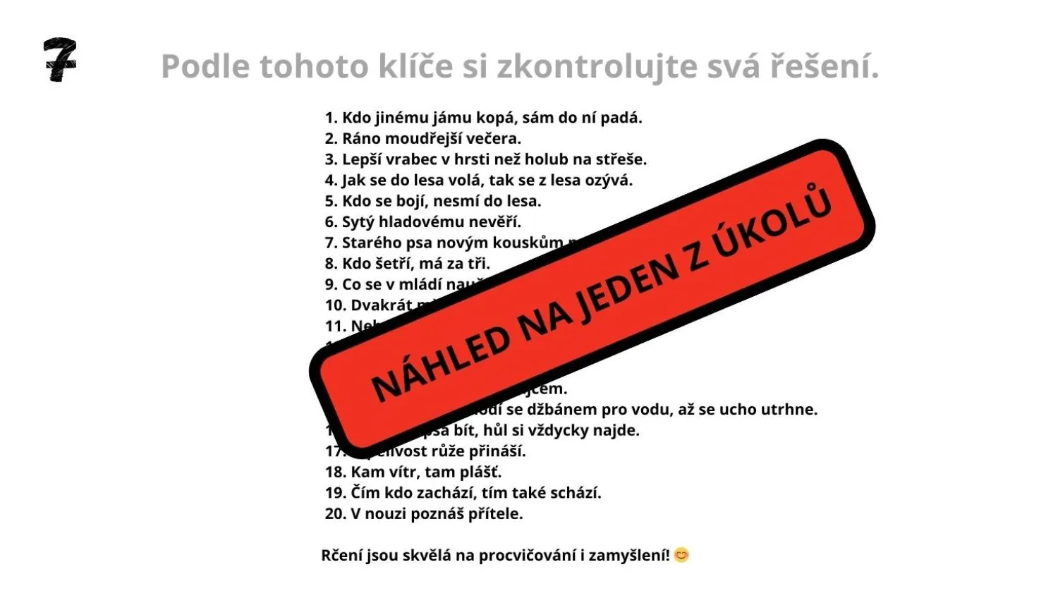Tři králové - VYJMENOVANÁ SLOVA, VÝZNAM SLOV, SOUVĚTÍ - 8 STANOVIŠŤ S ÚKOLY – náhled 5