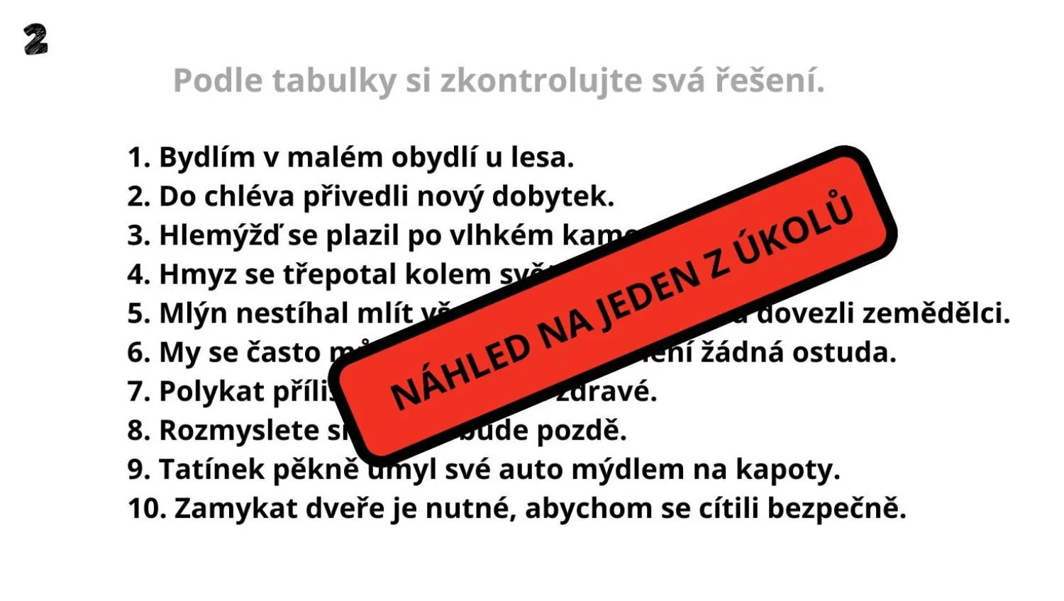 Tři králové - VYJMENOVANÁ SLOVA, VÝZNAM SLOV, SOUVĚTÍ - 8 STANOVIŠŤ S ÚKOLY – náhled 10