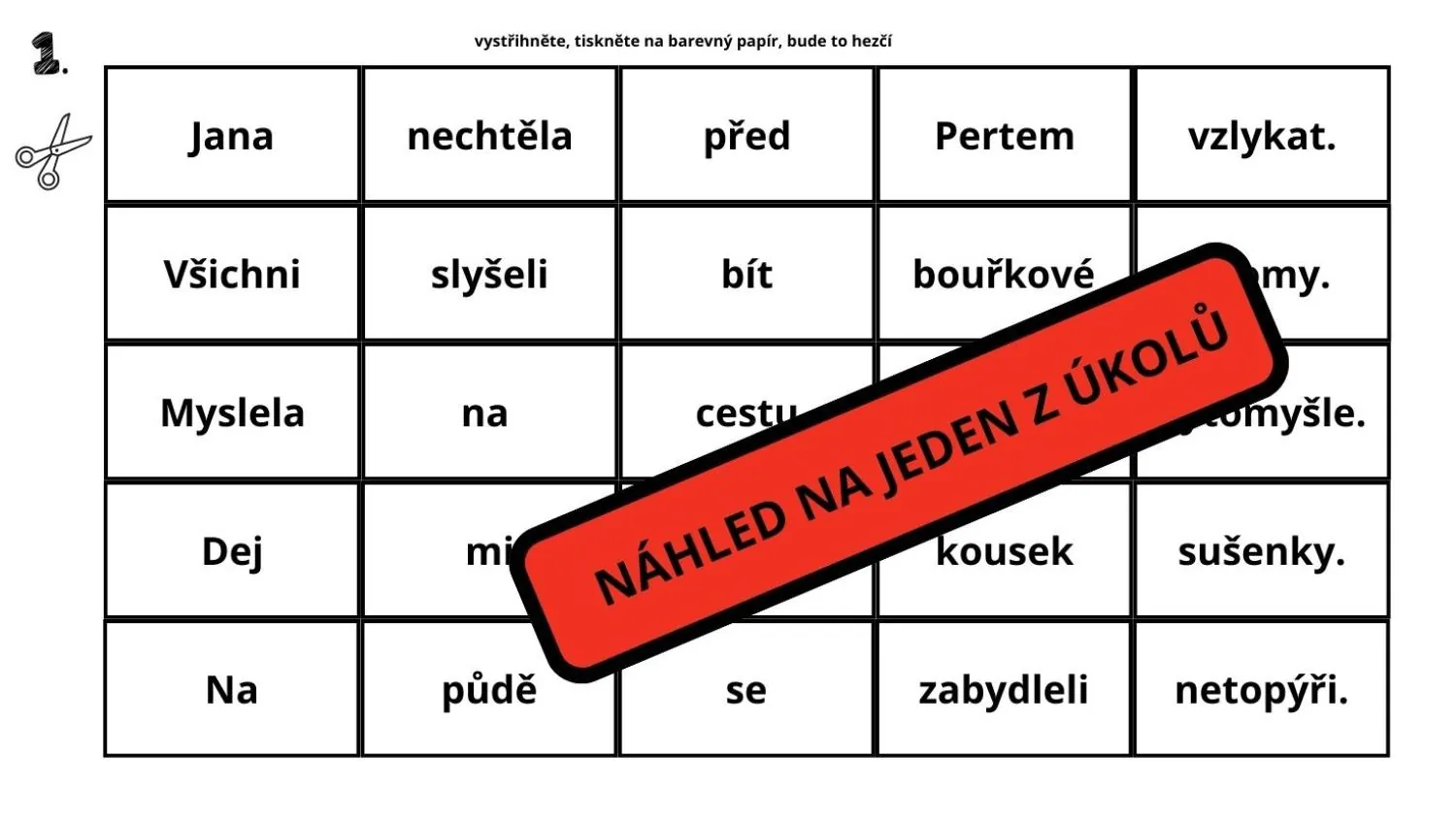 Tři králové - VYJMENOVANÁ SLOVA, VÝZNAM SLOV, SOUVĚTÍ - 8 STANOVIŠŤ S ÚKOLY – náhled 12