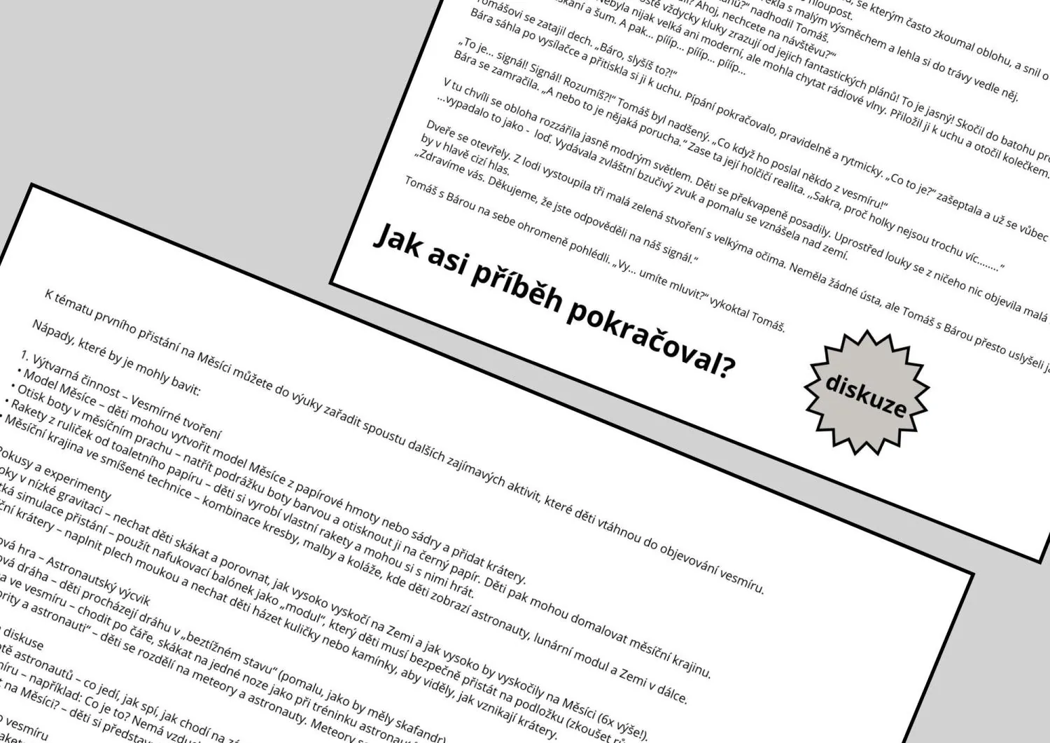 Vesmír - dobrodružsví Apola 11 - člověk na Měsíci - PROJEKTOVÝ DEN - KOMPLET – náhled 6