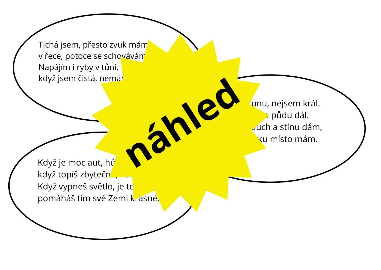 Vyjmenovaná slova - Běhací diktáty - DEN ZEMĚ – náhled 4