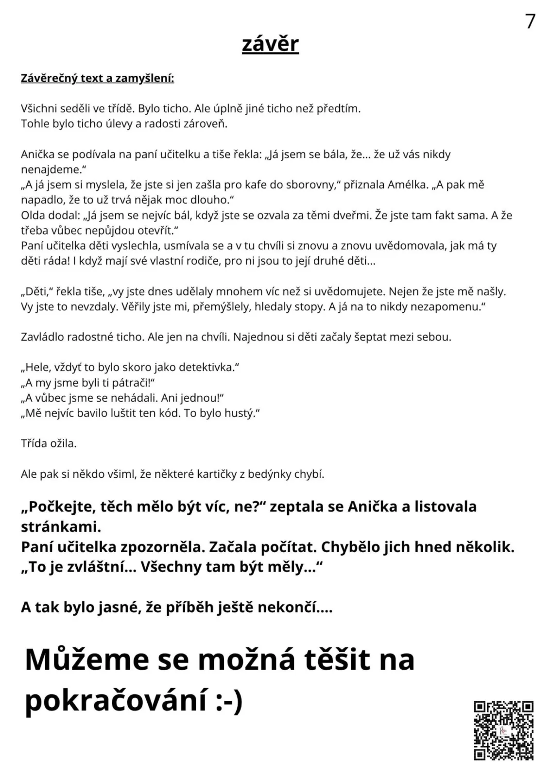 SLOVNÍ ÚLOHY - Kam se ztratila paní učitelka? - PŘÍPRAVA NA CELOU HODINU – náhled 2
