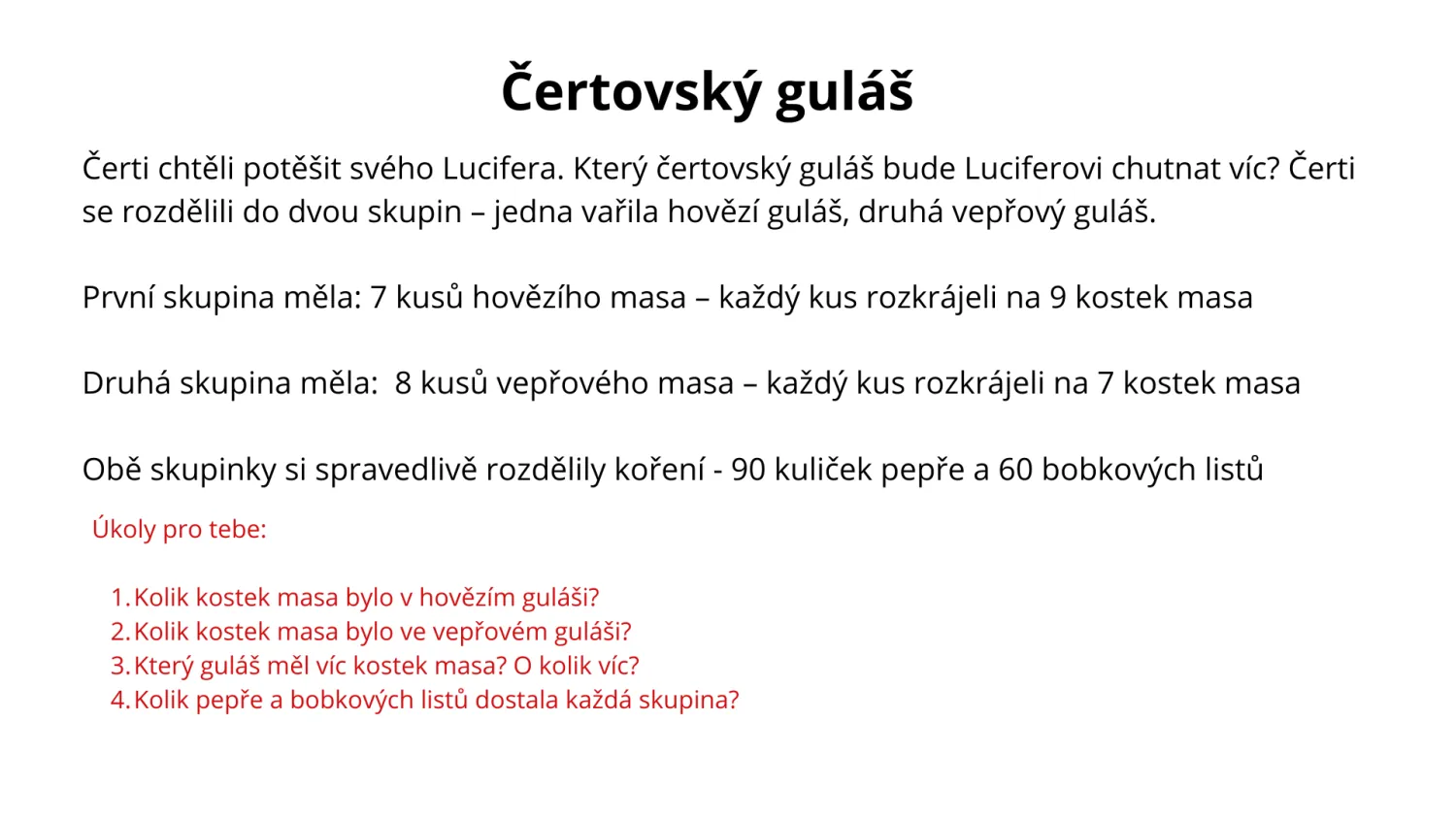 ČERTOVSKÉ SLOVNÍ ÚLOHY - originální s videem, PL a řešeními – náhled 4