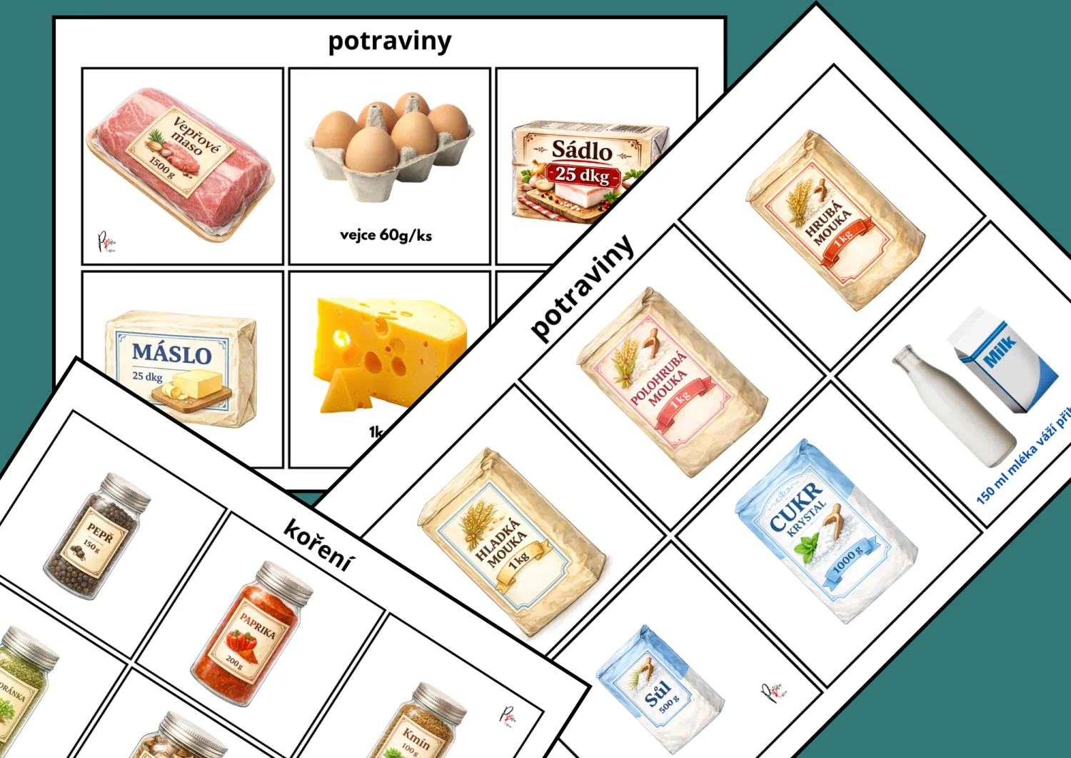 PŘEVODY JEDNOTEK HMOTNOSTI - Z REÁLNÉHO ŽIVOTA - KOMPLETNÍ HODINA – náhled 2