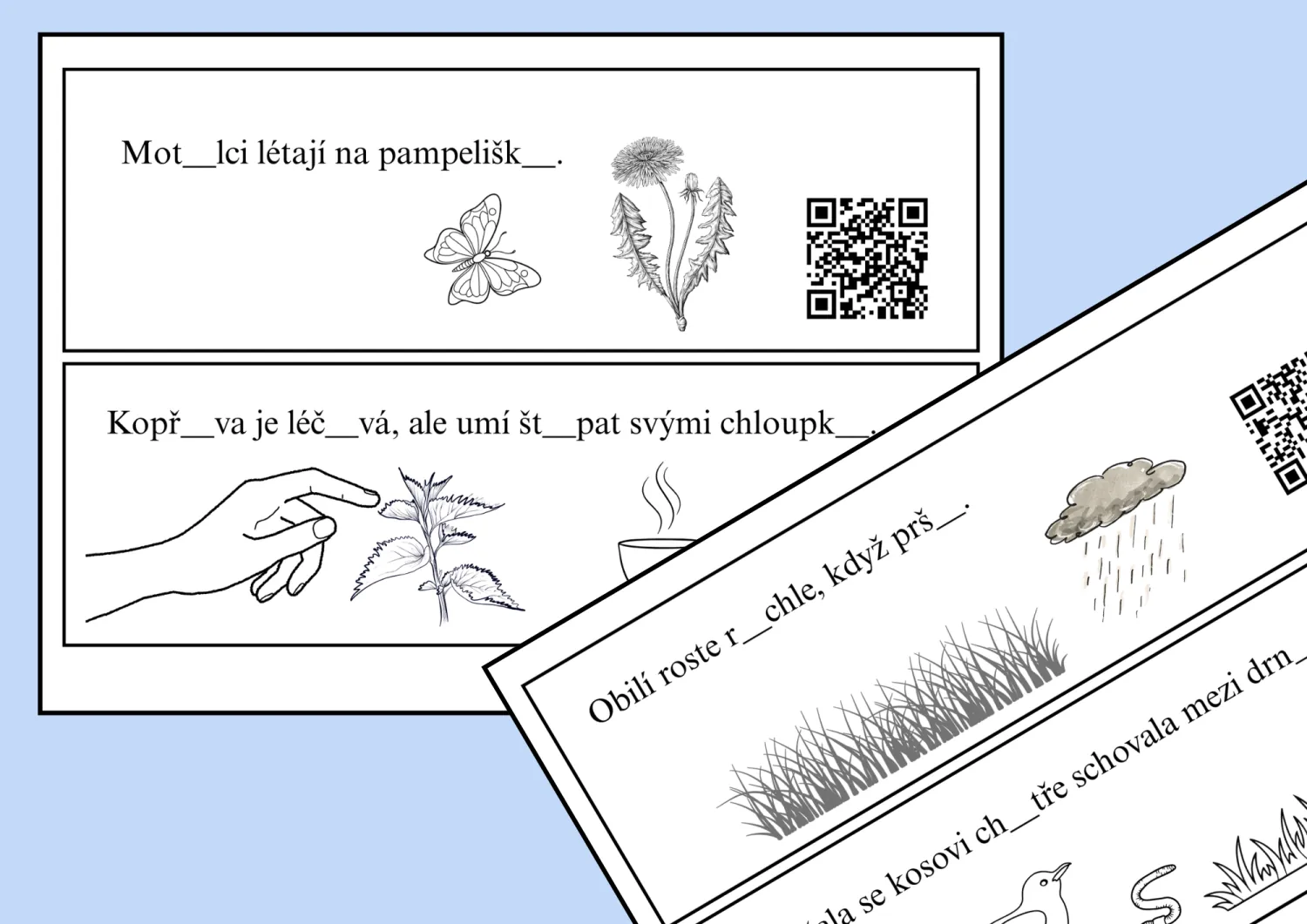 BĚHACÍ DIKTÁT NA CELOU HODINU. UNIKÁTNÍ MATERIÁL S VIDEY. souhlásky - i/y – náhled 2
