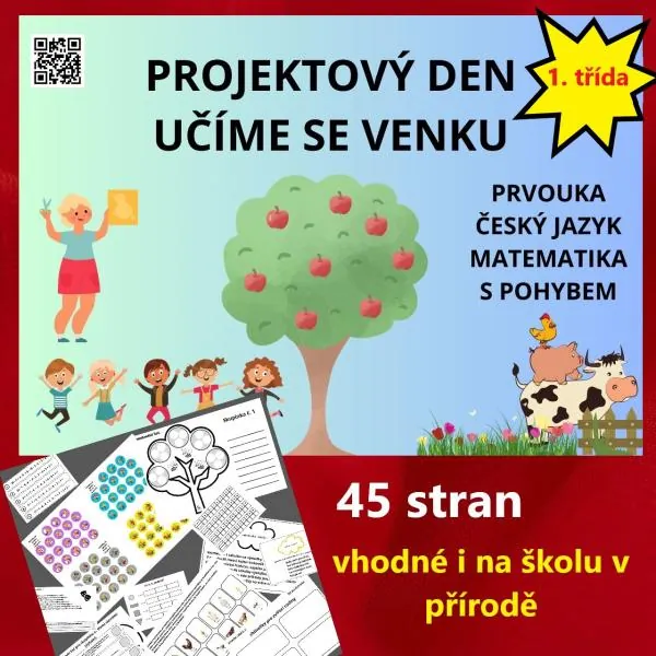 PROJEKTOVÝ DEN UČÍME SE VENKU - kompletní příprava na celé dopoledne venku