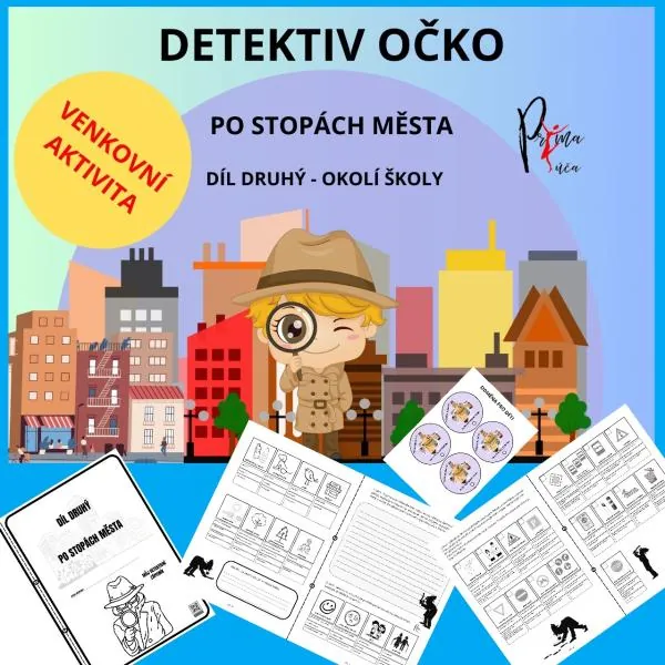 DETEKTIV OČKO - PO STOPÁCH MĚSTA - DÍL DRUHÝ